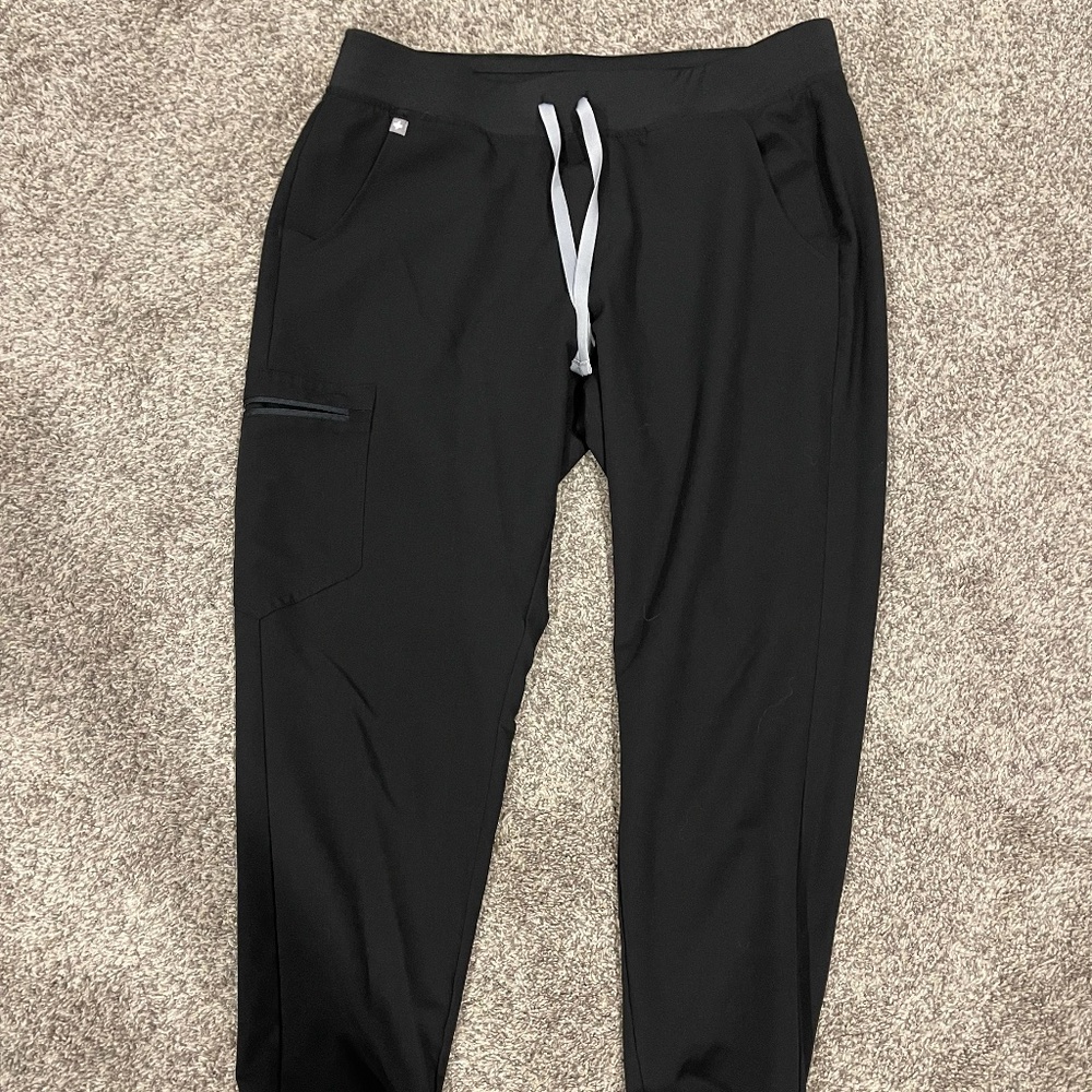 Figs Women's Black Zamora™ High Waisted 2.0